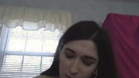 ”Slinky Anna Creaming Her Tits With Warm Cumshot”