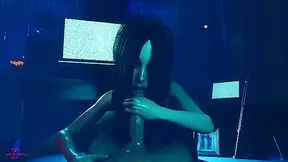 Sadakos Cursed Lust: Steamy Blowjob Encounter in 4K Hentai Horror