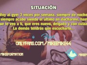 ASMR - Me la chupas en las duchas del GYM [Audio Erótico 10] Español