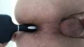Standing Anal and Wanked