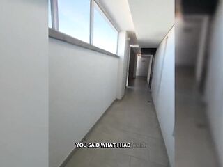 Shy Cutie Gets Convinced at Airport to Go Home with Stranger to Suck and Screw