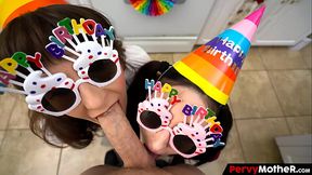 PervyMother - Mom Recruits her Stepsister to Celebrate the Boy's Birthday &mdash;  Melody Mynx &mdash;  Tifa Quinn &mdash;  Conor Coxxx