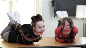 EXTREME HOGTIE SUFFERING: KIRA AND ARWEN COMPETITION (FHD)