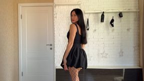 Darkest TRY ON Haul: Fishnets, Dress &amp; Heels of Power and Control 👠
