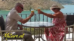 Curvy Camilla Gets Anal Creamed Publicly During Hot Vacay Hookup