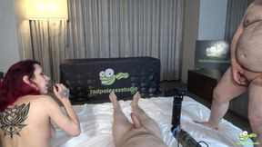 Scarlett Foxx Gets Two Creampies