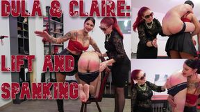 Dula & Claire: Lift and Spanking