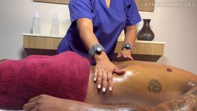 Happy Ending Massage for a Lucky Fan!