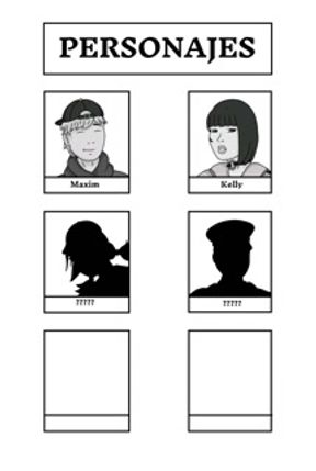 COMIC: Kelly &amp; Maxim (Spanish - Black and White) - ZZEROTIC