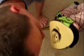 Bbw goddess sweaty boot smelling