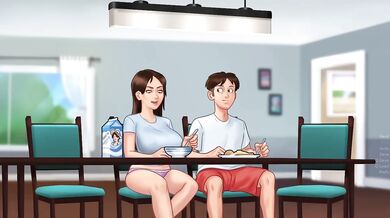 Summer Time Saga anon stepsmom big tits hd porn hd