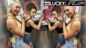 Watch wet Chloe Temple and Kira Perez's action