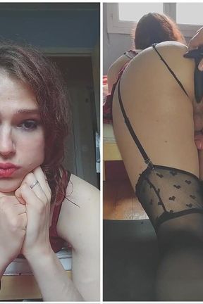 Cute Transgirl Gets Fucked Hard, Then Get&#039;s Her Ass and Balls Spanked and Flogged