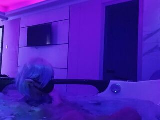 Halloween Nyauri1 #14 POV gotica cosplayer in the jacuzzi part two