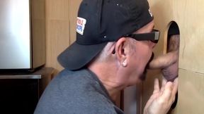 Gloryhole Amateur Dilf Facial Jizzed After Bj And Hj Action