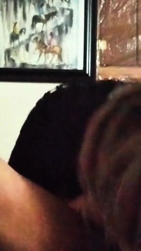 Bigdaddy8inchz and Sissy Erika Blow and Jerk Each Other off