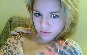 Webcam amateur blonde  1