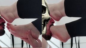 SBBW LARGE SOLES SIZE 39 FOOT GAGGING MY SLAVE **ONLY FOR 3 DAYS IN SALE**