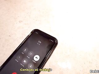 My step sister didn't know how to pay me back for the cash I lent her, so I asked her if this babe would let me watch her bare (subbed in Spanish) watch the full version tusub3.blogspot.com