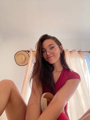 Curvy brunette BBC riding enthusiast