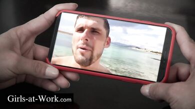 Liza del Sierra gets naughty after the work meeting