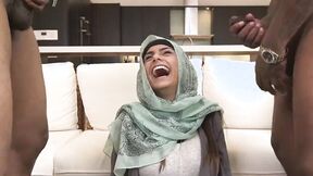 MIA KHALIFA - Funny Bloopers With Rico Strong & Charlie Mac