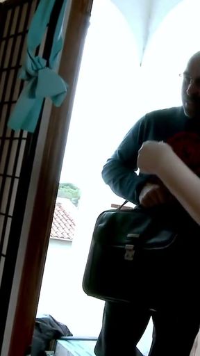 Porn meeting at the top with two mega stars Max Cortes and the English Tina Kay   Clip 1