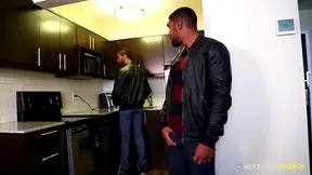 Before gay anal sex Jin Powers enjoys a blowjob and ass licking