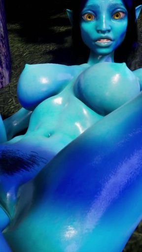 Very Hot Na'vi From Avatar Fucked Hard
