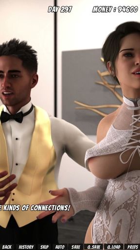 Lisa Total Investigation! by Dragofinder Studio - Wedding Night Sex with the Father-in-law, Cuck Husband Is Watching45