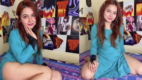 Cute indian stepsis making love with stepbrother by sucking and riding his cock