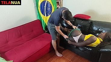 FERNANDA CHOCOLATTE JOGA AS BOLAS NESSE BUNDÃO JAPA LOKI NO RITMO DA COPA DO MUNDO 2022