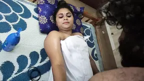 Massage and boobs suck with pussy lick, Mallu hot babe full body to body massage with pussy lick, boobs suck and pussy fingering