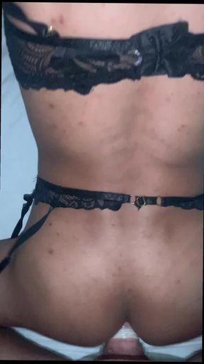 Femboy in lingerie I get opened deep