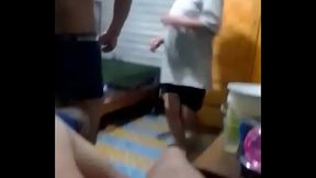 Bailando en calzones