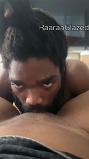 Big Black Clit Getting Sucked On