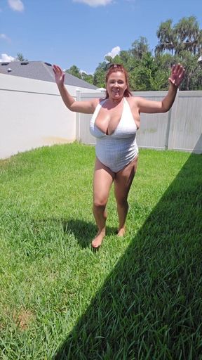 Omw to Milker Mog Everyone at the Pool