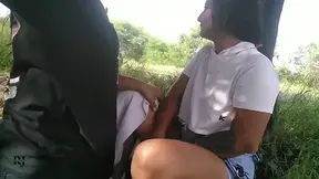 Colombian whore gets banged on the side of the road in a homemade amateur video.
