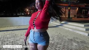 la convenzo a un casting en la playa de san andres isla