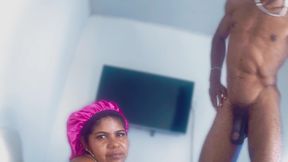 Goon Room Barbershop Talk and POV Throatfuck