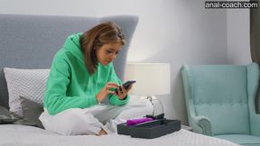 Olivia Verde gets into her first time anal try