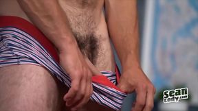 Lachlan Shows Off His Fit Body While Masterfully Masturbating Solo
