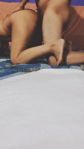 my girlfriend fucked me in bedroom and showing everything