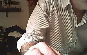 Mature Amateur Bear Daddy Cums