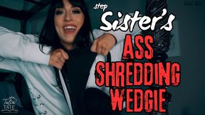 Step-Sister's Ass Shredding Wedgie WMV