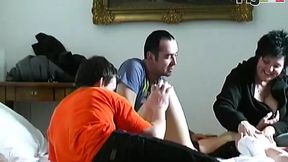 Juicy snatch devoured by massive bosoms in Telecamera segreta four's intimate escapade