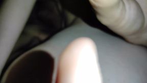 Sweet Russian GF rides cock gently in intimate room