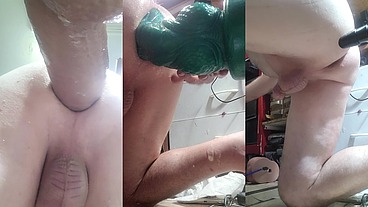 Hankeys Dildo w/ Cum Tube