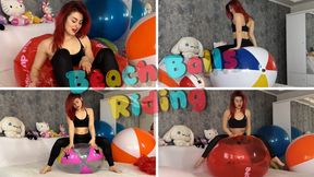 Beach Balls Bedroom Chaos - Jumps, Riding, Humping, Popping Surprises