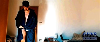 This is my first collaboration with Guysinisolation! Handjob of my big dick and final cumshot